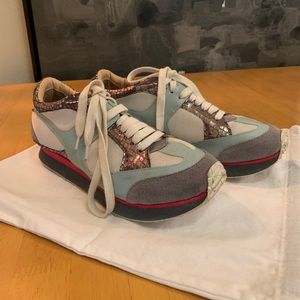 MM6 women’s sneakers multi-colored size 7